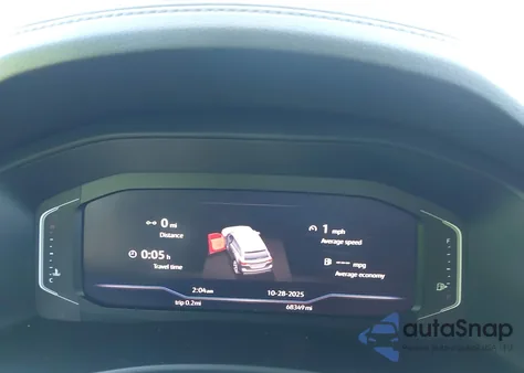 2021 Volkswagen Atlas 3.6L V6 Sel z USA, uszkodzony, nr VIN 1V2ER2CA7MC530819